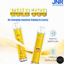 Load image into Gallery viewer, JNR GOLD 6000 PUFFS DISPOSABLE VAPE
