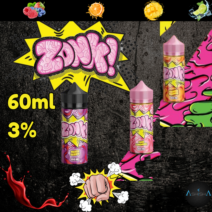 ZONK VAPE LIQUID 60ML 3%