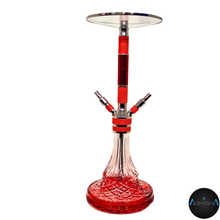 Layisha isithombe kusibukeli segalari, XOX Crystal Hookah - 2 PIPE
