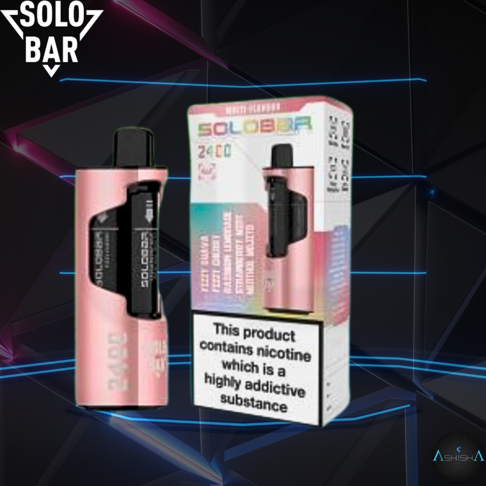 Solobar multi flavors 10k Puff Disposable Vape 5%