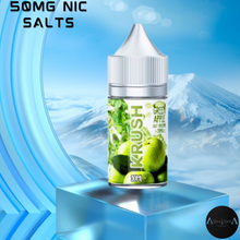 Load image into Gallery viewer, KRUSH NIC SALTS VAPE JUICE 30MLS -50MG
