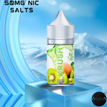 Load image into Gallery viewer, KRUSH NIC SALTS VAPE JUICE 30MLS -50MG
