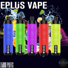 Load image into Gallery viewer, EPLUS VAPE Rechargeable bar 15000 puffs
