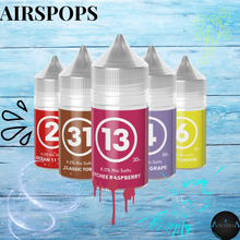 Load image into Gallery viewer, AIRPOPS NIC SALTS VAPE JUICE -40MG
