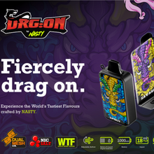 Load image into Gallery viewer, Nasty DRGON 18k puffs 5%
