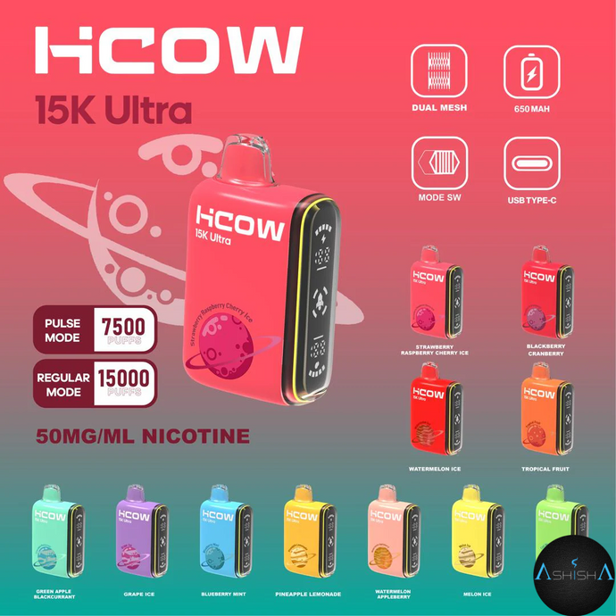 HCOW 15K ULTRA 50mg nic