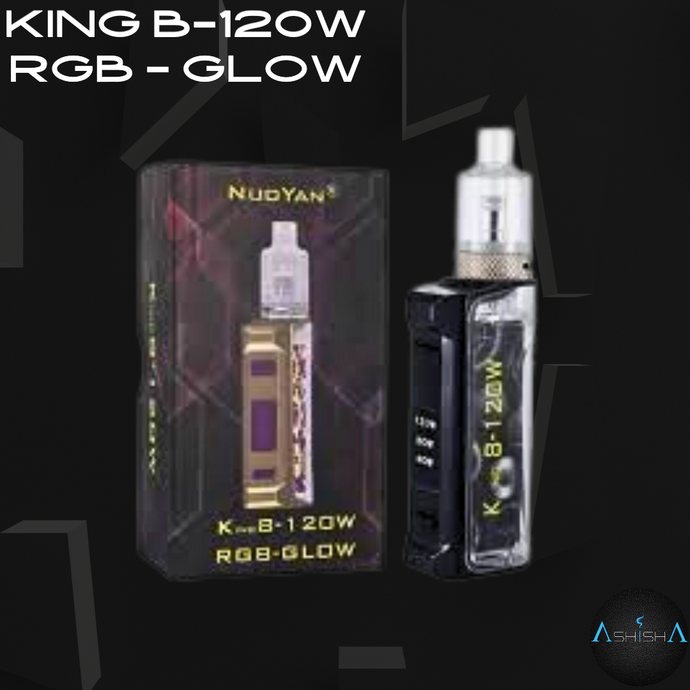 KING 8-120 W RGB-GLOW VAPE KIT