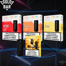 Load image into Gallery viewer, Solobar multi flavors 10k Puff Disposable Vape 5%
