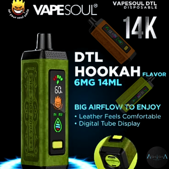 VAPESOUL 14K PUFFS DTL 5%