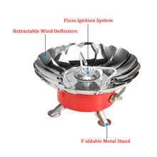 Load image into Gallery viewer, WINDPROOF PORTABLE GAS STOVE
